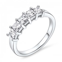 Anillo de mujer "Prong set"...