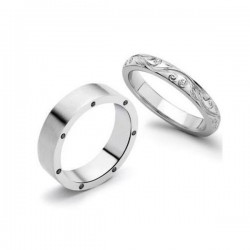 Anillos de boda "Saturno"