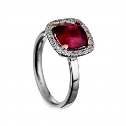 Anillo "Rubinija" con rubí...