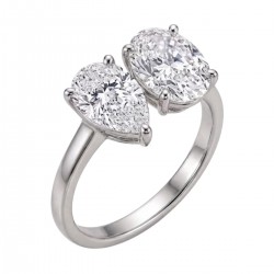 Anillo “Toi Et Moi” con...