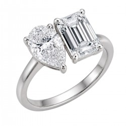 Anillo “Toi Et Moi” con...